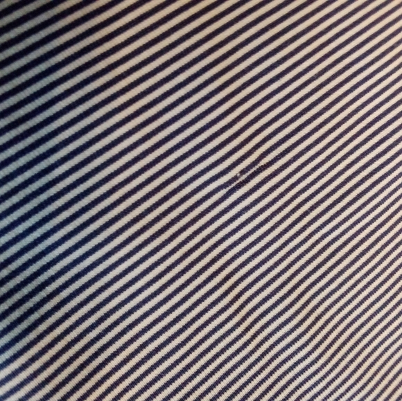 Peter Millar Summer Comfort Polo Blue White Gray Striped Men's XL - Picture 7 of 8